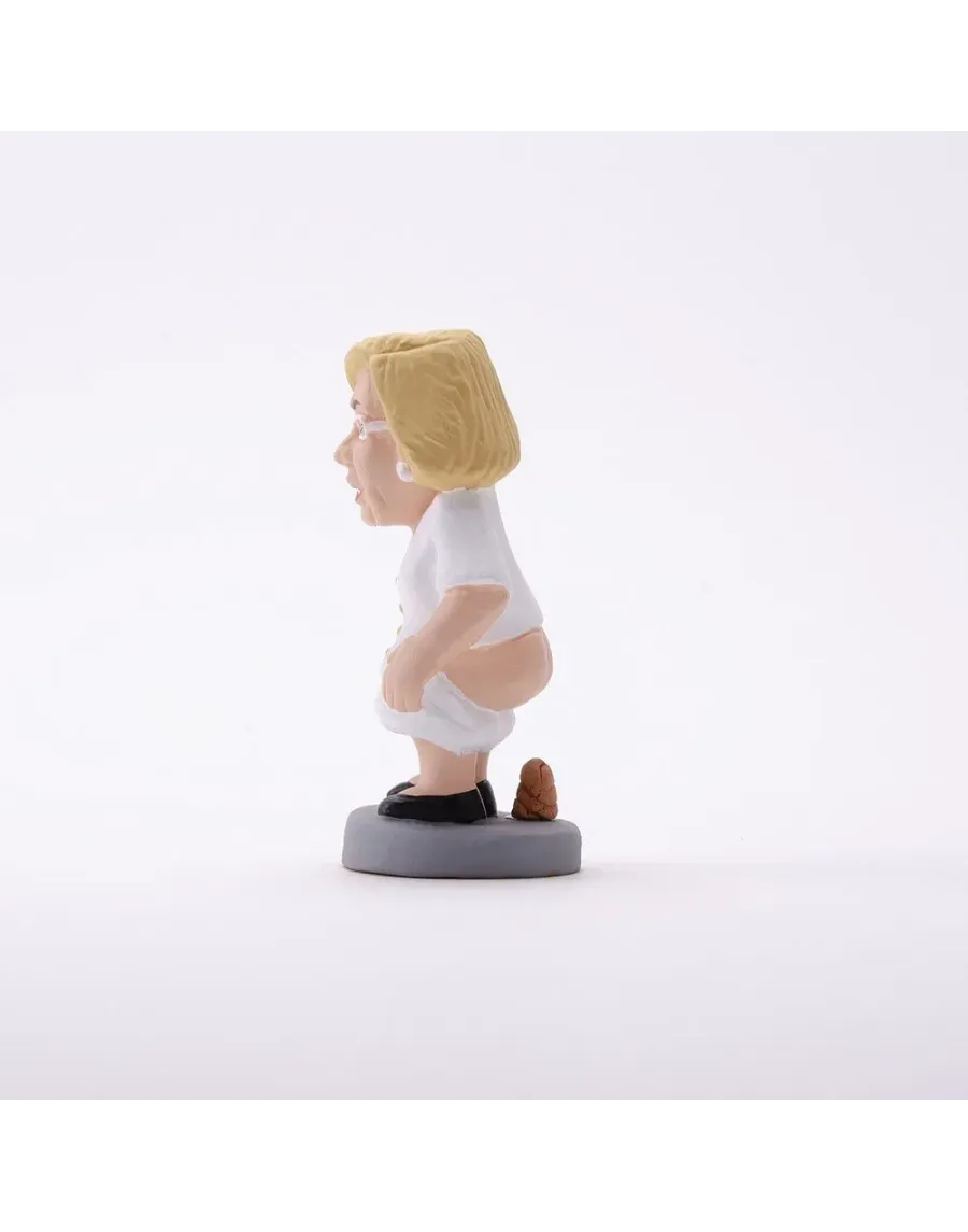 Figurine de Caganer Manuela Carmena de Haute Qualité - Achetez Maintenant