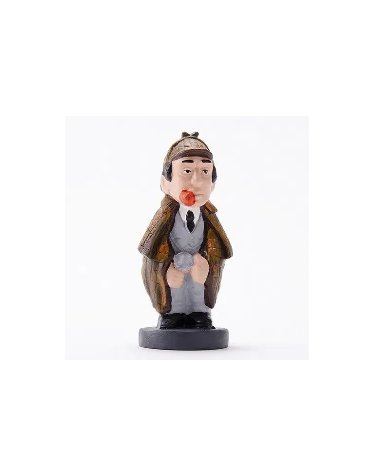 Figura de Caganer Sherlock Holmes de Alta Calidad - Compra Ahora