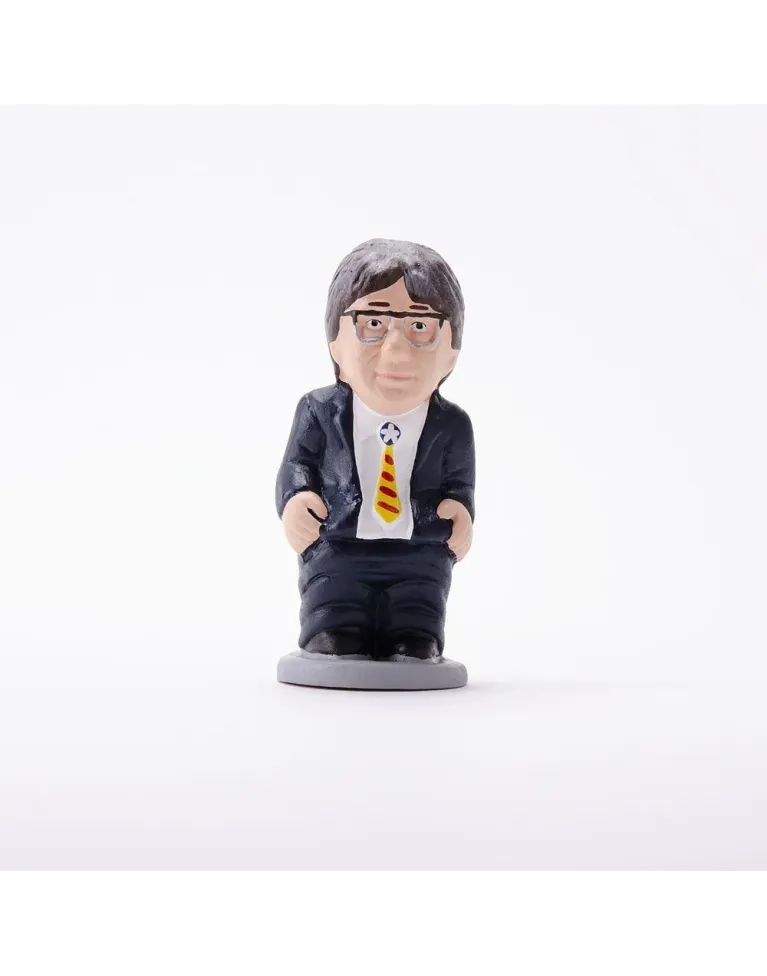 Figura de Caganer Carles Puigdemont de Alta Calidad - Compra Ahora