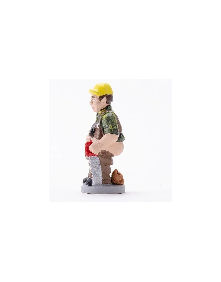 High-Quality Caganer Carpenter Figure - Buy Now