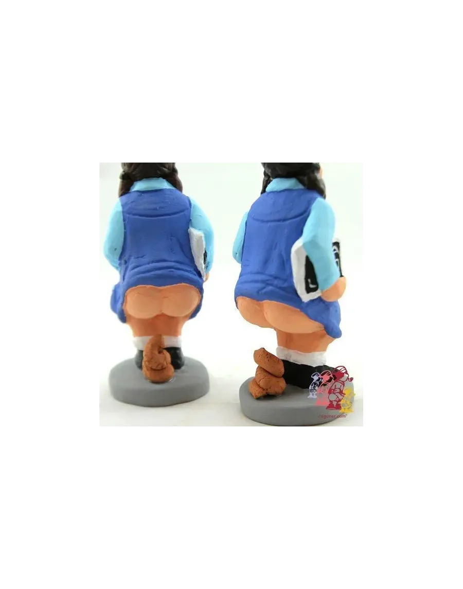 High-Quality Teacher Caganer Figure - Buy Now