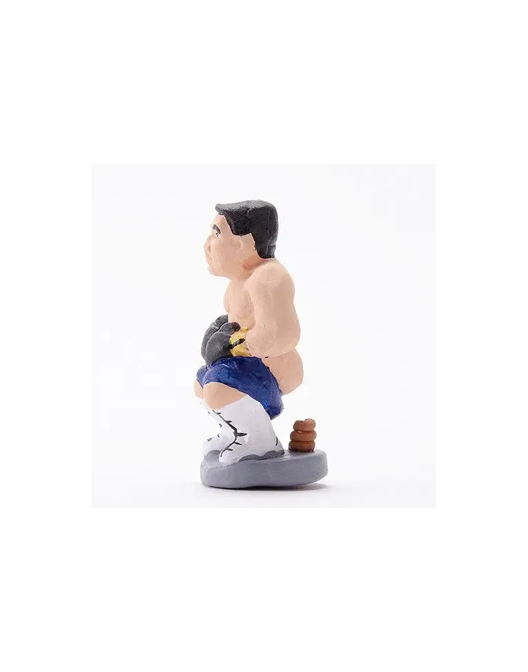 High-Quality Boxing Caganer Figure - Buy Now