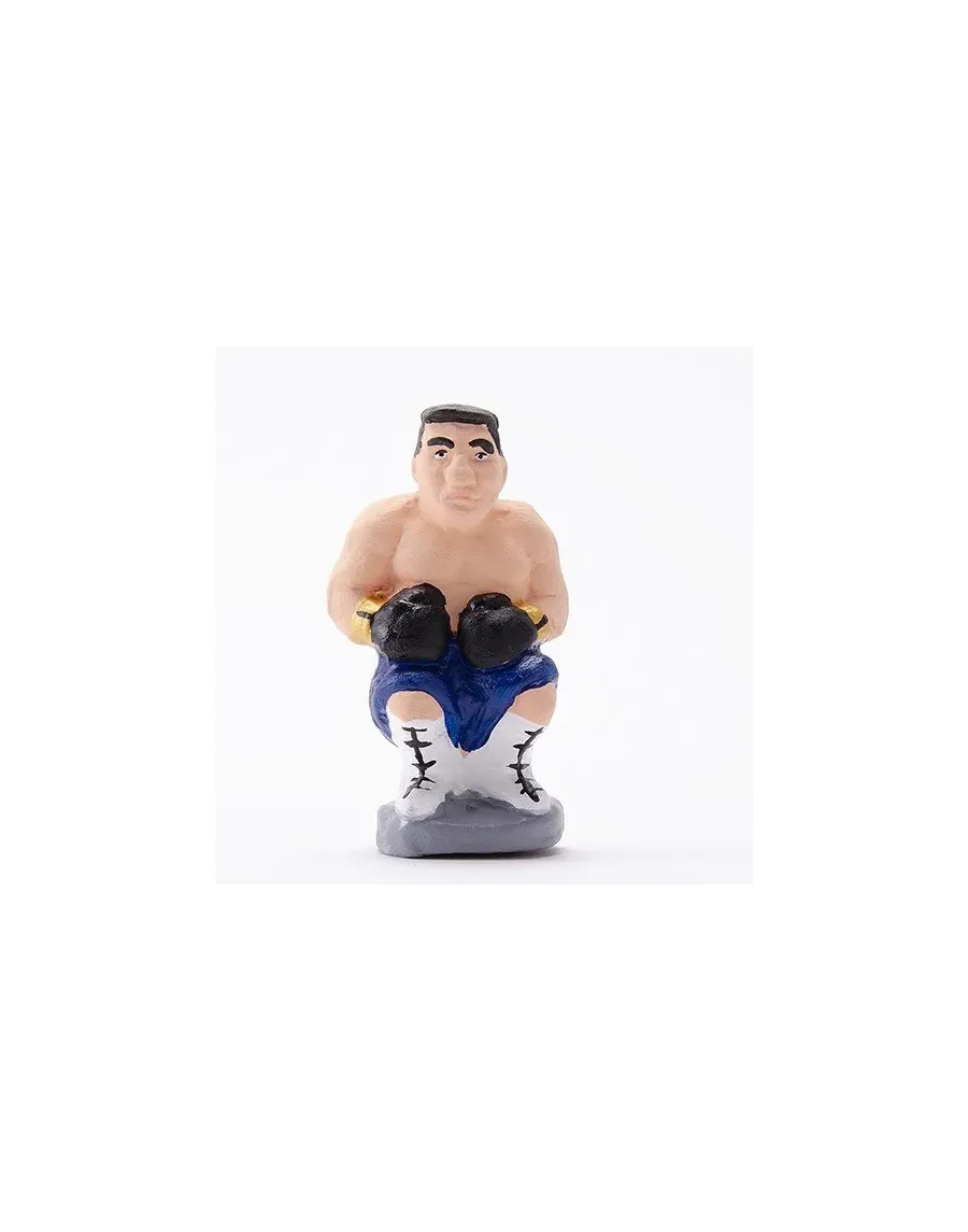 High-Quality Boxing Caganer Figure - Buy Now