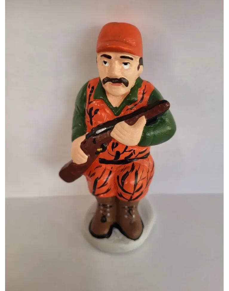 Figurine de Caganer Chasseur de Haute Qualité - Achetez Maintenant