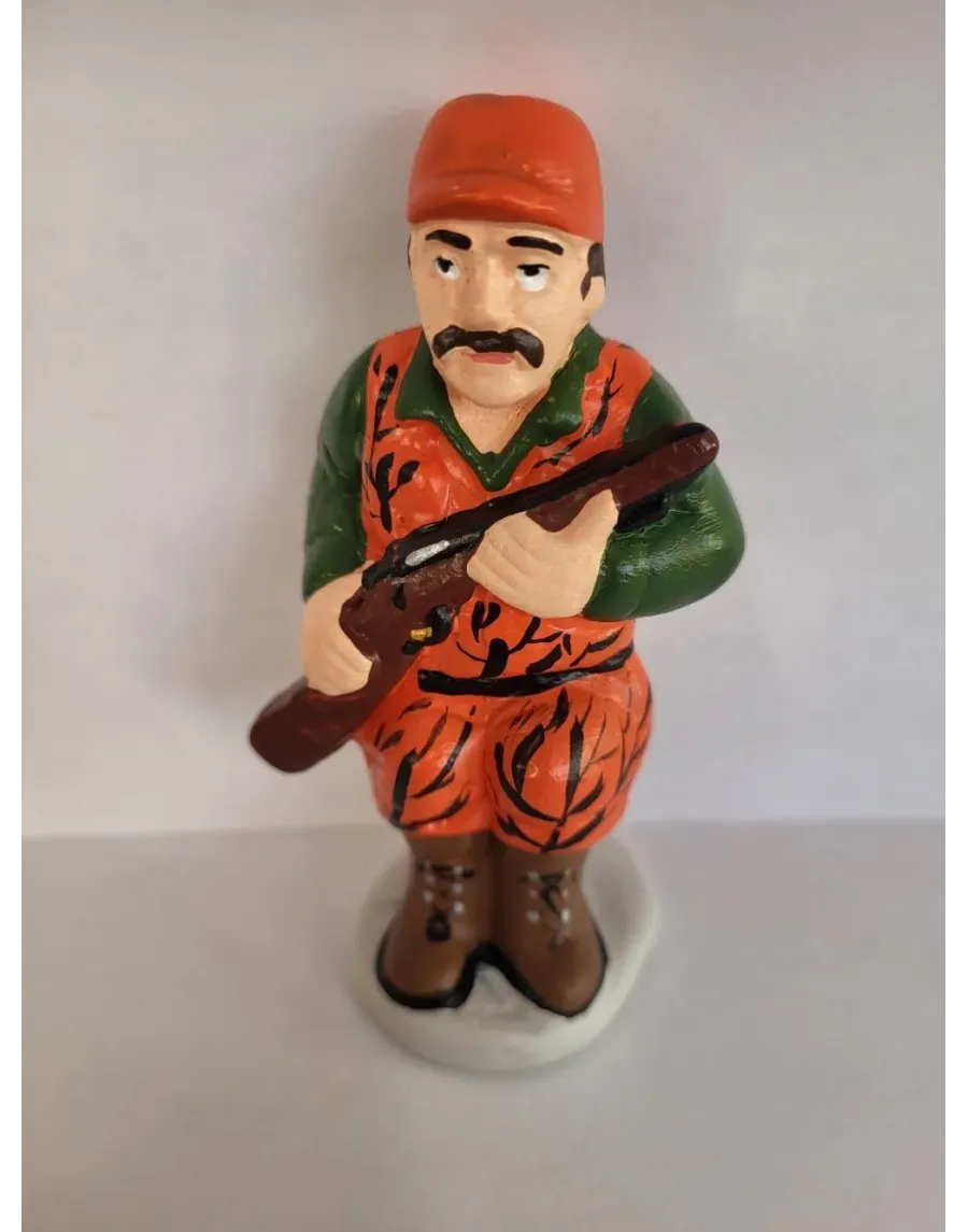 Figura de Caganer Cazador de Alta Calidad - Compra Ahora