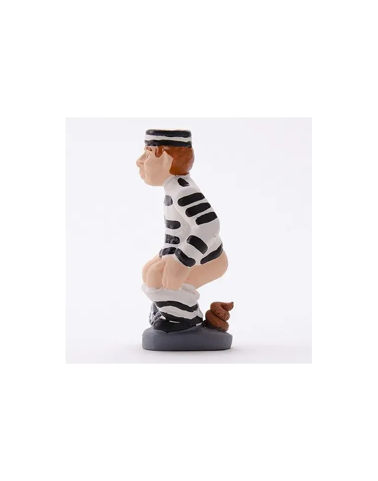 Hochwertige Gefangener Caganer-Figur - Jetzt