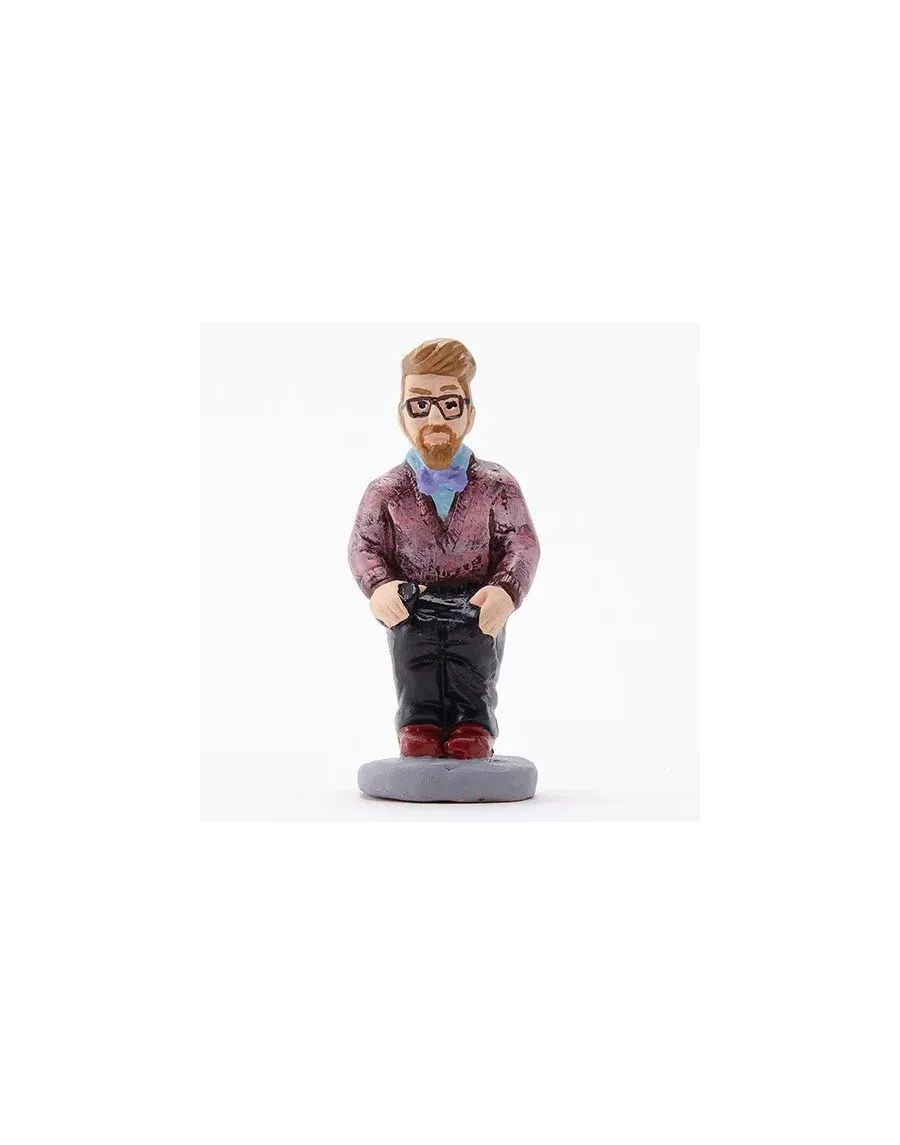 Figurine de Caganer Hipster de Haute Qualité - Achetez Maintenant