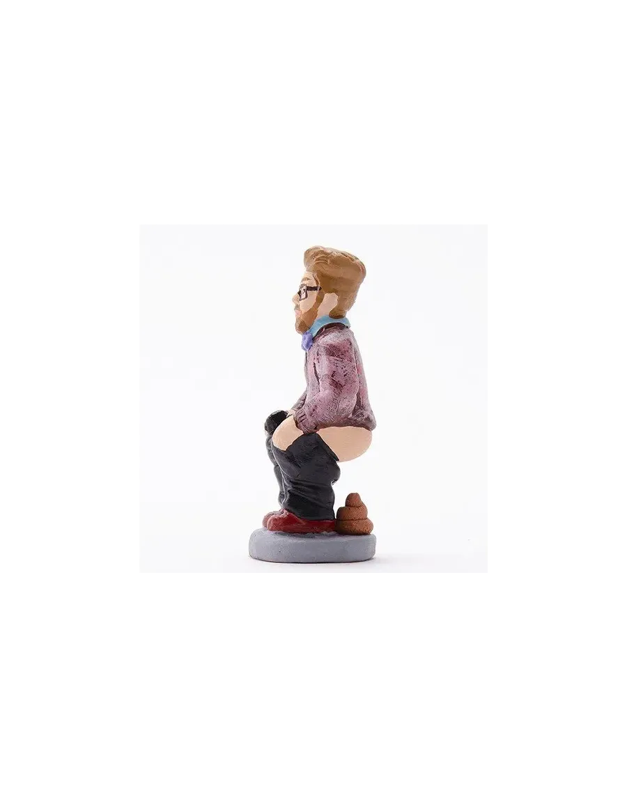 Figurine de Caganer Hipster de Haute Qualité - Achetez Maintenant