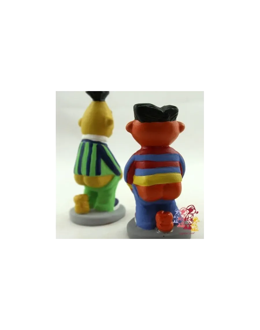 High-Quality Caganer Figures of Epi and Blas - Buy Now