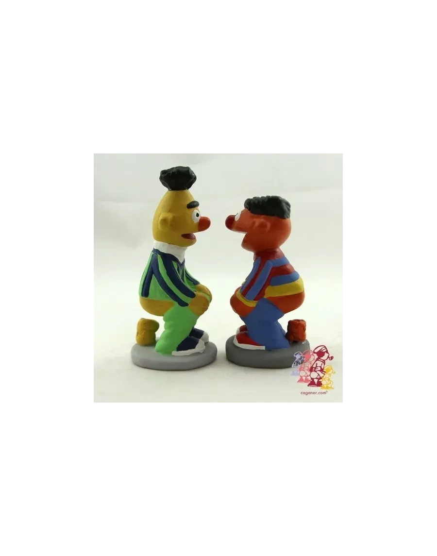 High-Quality Caganer Figures of Epi and Blas - Buy Now