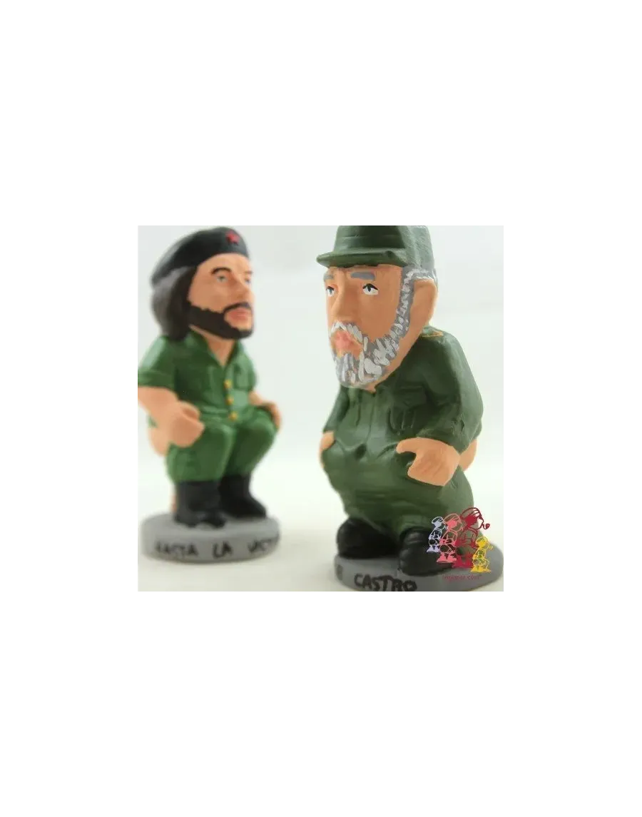 Figuras de Caganer Fidel Castro y Che Guevara de Alta Calidad - Compra Ahora