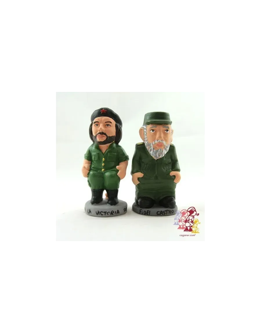 Figuras de Caganer Fidel Castro y Che Guevara de Alta Calidad - Compra Ahora