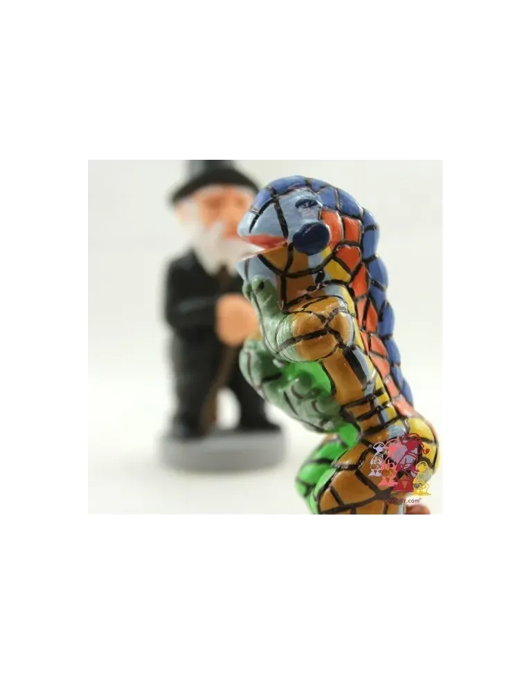 Figura de Caganer Drac de Gaudí - Compra Art Modernista Ara