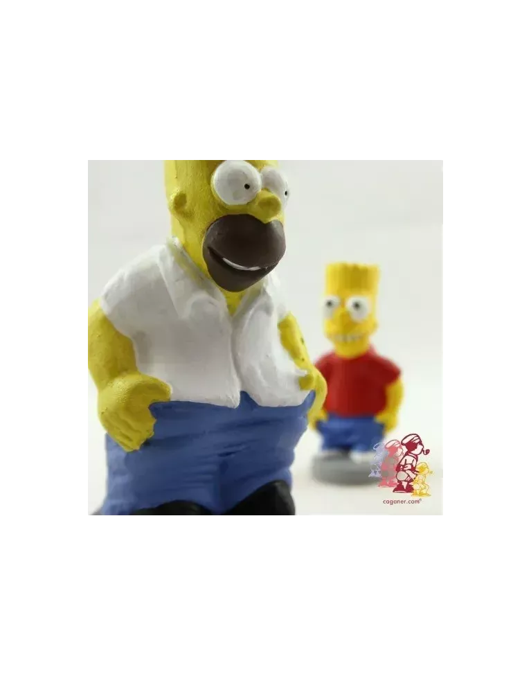 Figura de Caganer Homer y Bart Simpson - Compra la Tuya Hoy