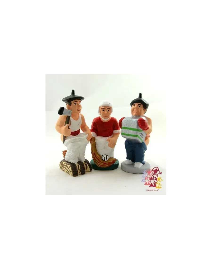 High-Quality Basque Athletes Caganer Figure - Buy Now