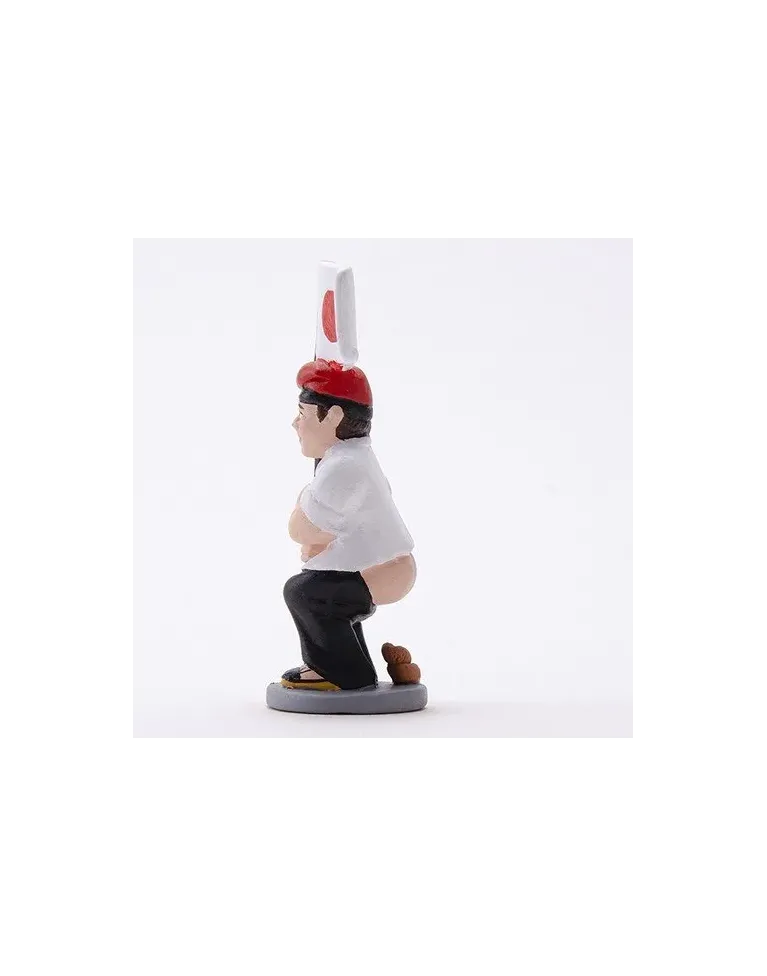 Figura de Caganer Bandera Japón - Alta Calidad