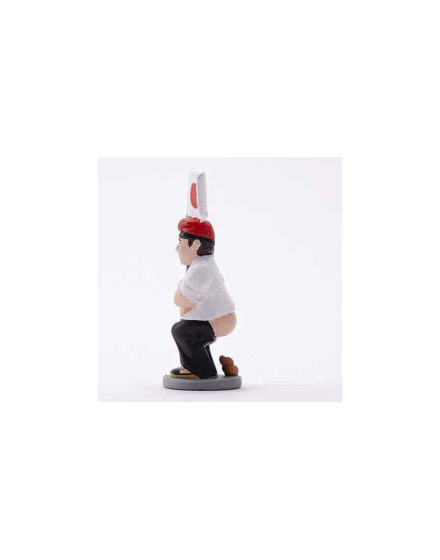 Figura de Caganer Bandera Japón - Alta Calidad