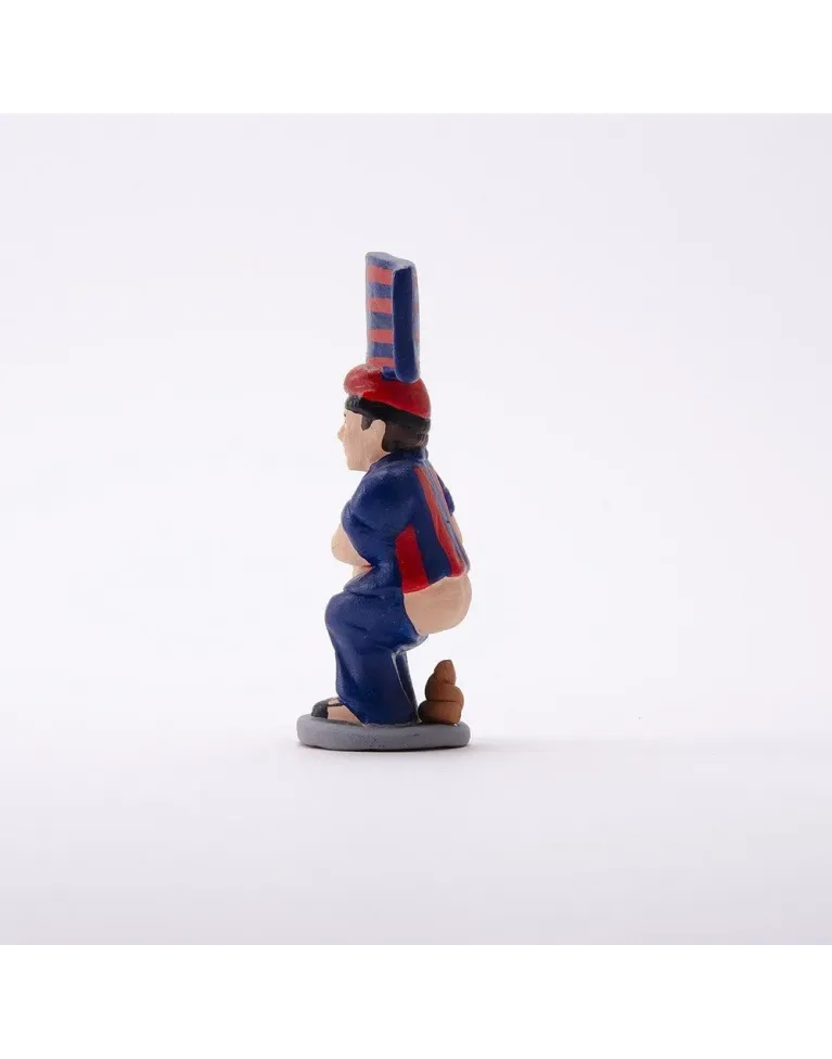 Figura de Caganer Aficionado FCB de Alta Calidad - Compra Ahora