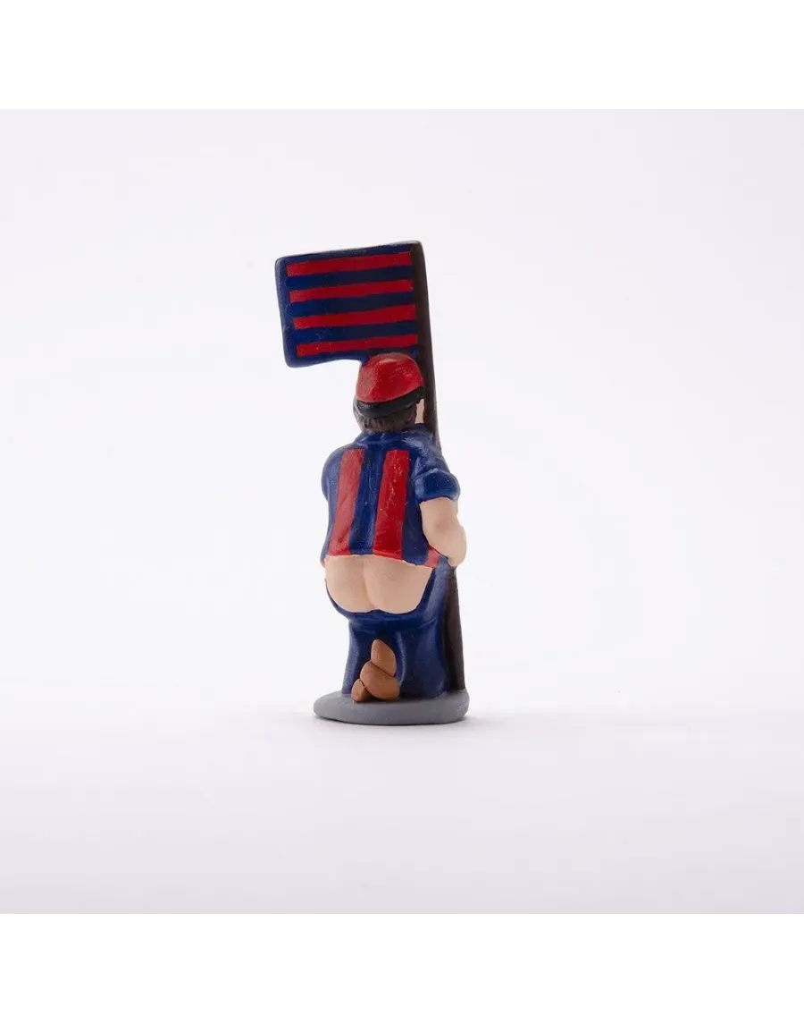 Figura de Caganer Aficionado FCB de Alta Calidad - Compra Ahora