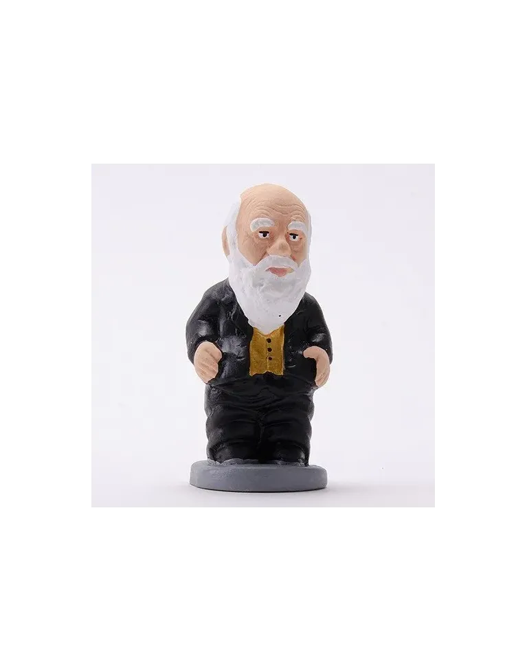 Figura de Caganer Charles Darwin de Alta Calidad - Compra Ahora