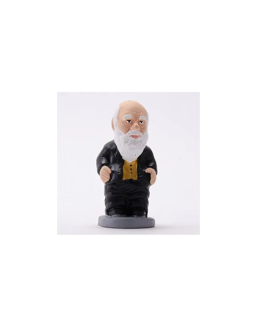 Figura de Caganer Charles Darwin de Alta Calidad - Compra Ahora