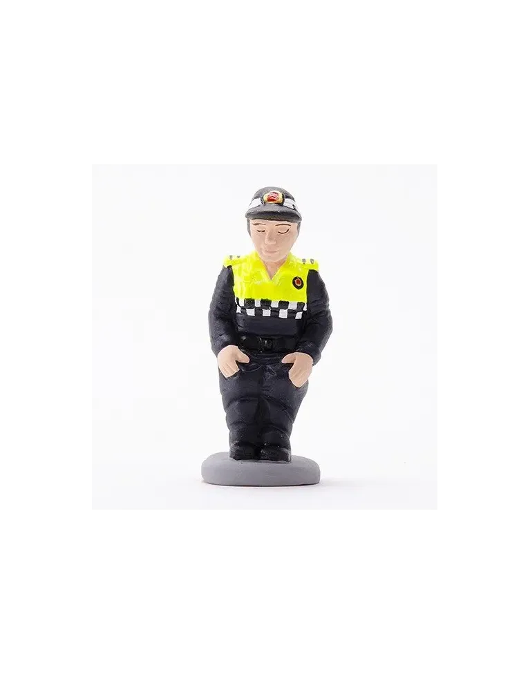 Figura de Caganer Policía Local Mujer de Alta Calidad - Compra Ahora