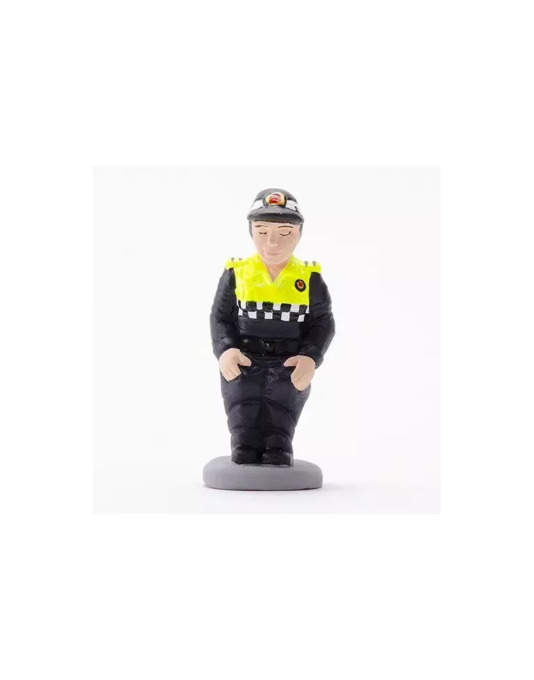 Figurine de Caganer Police Locale de Haute Qualité - Achetez Maintenant