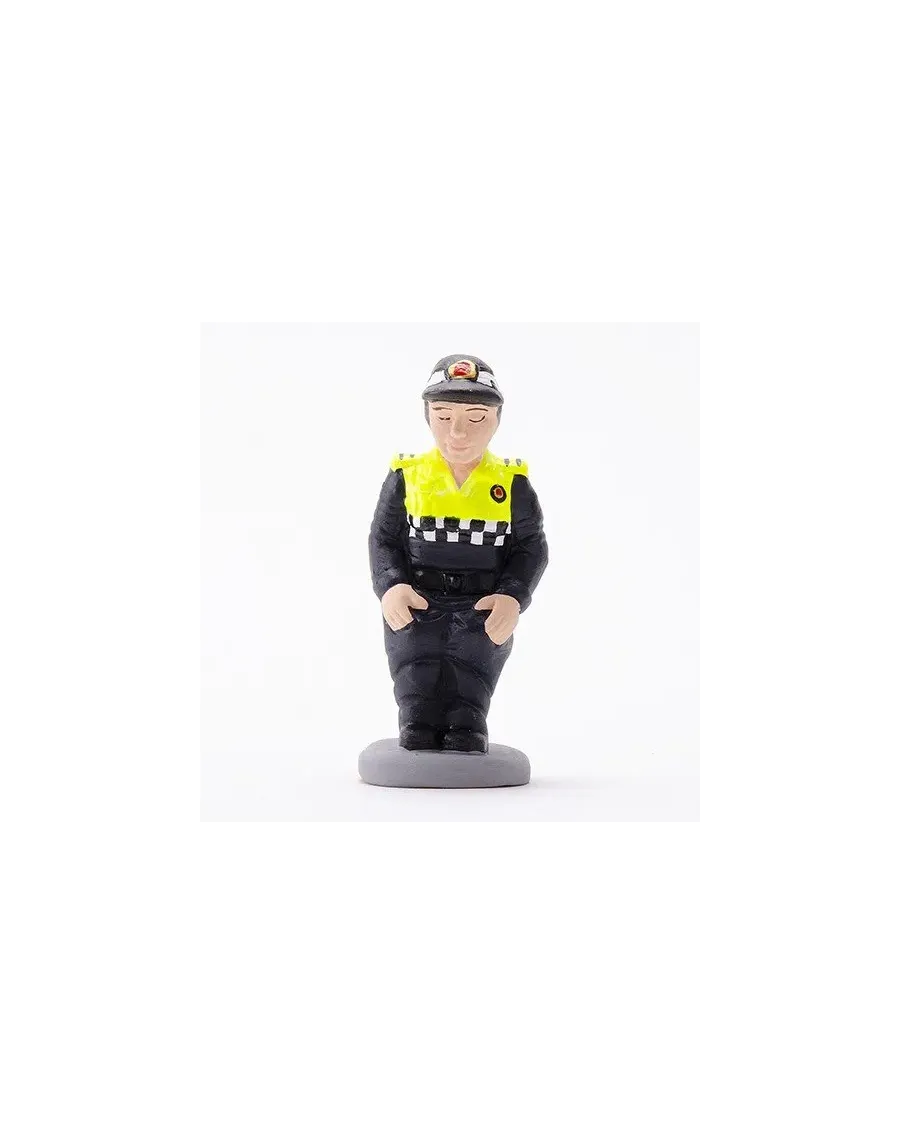 Figura de Caganer Policía Local Mujer de Alta Calidad - Compra Ahora