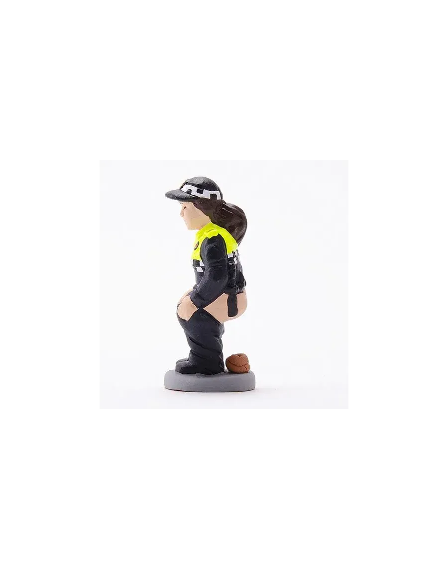 Figura de Caganer Policía Local Mujer de Alta Calidad - Compra Ahora