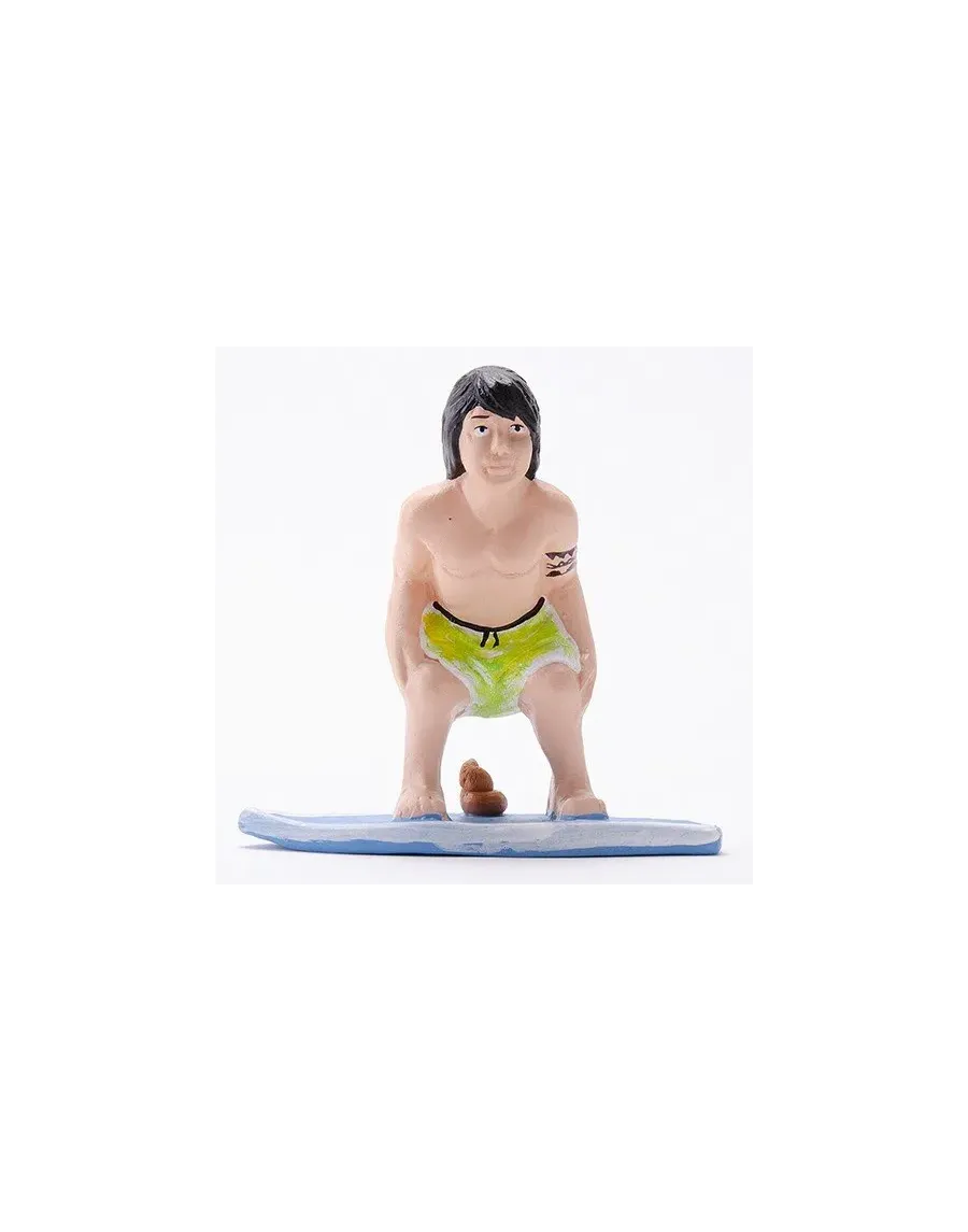 Figura de Caganer Surfista de Alta Calidad - Compra Ahora