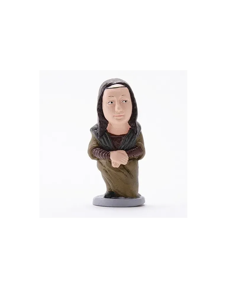 Figura de Caganer Mona Lisa de Alta Calidad - Compra Ahora