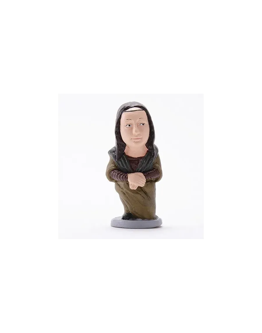 Figura de Caganer Mona Lisa de Alta Calidad - Compra Ahora