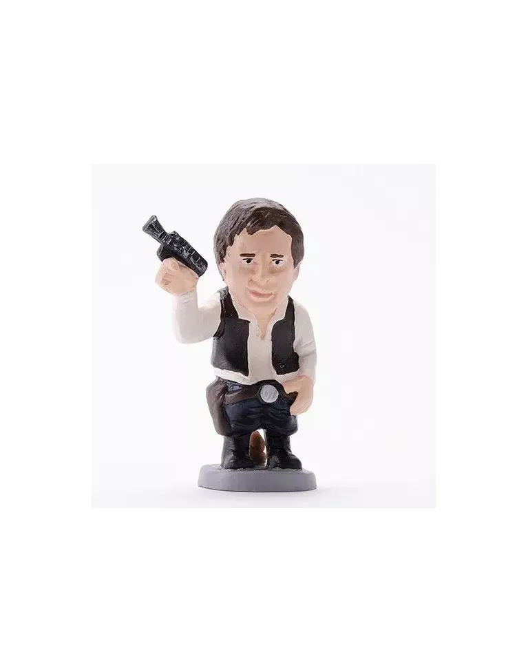 High-Quality Han Solo Caganer Figure - Buy Now