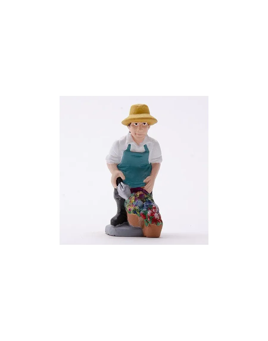 High-Quality Gardener Caganer Figure - Buy Now