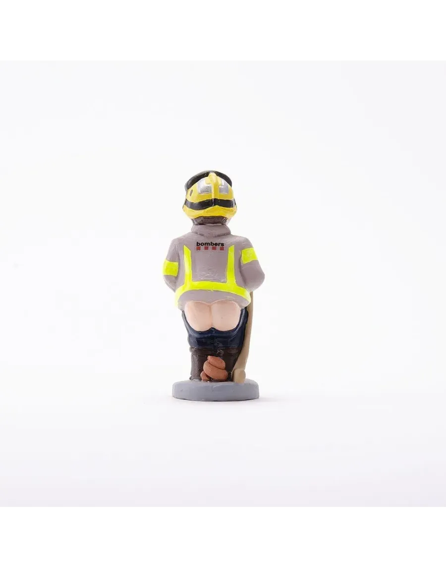 High-Quality Firefighter Caganer Figure - Buy Now