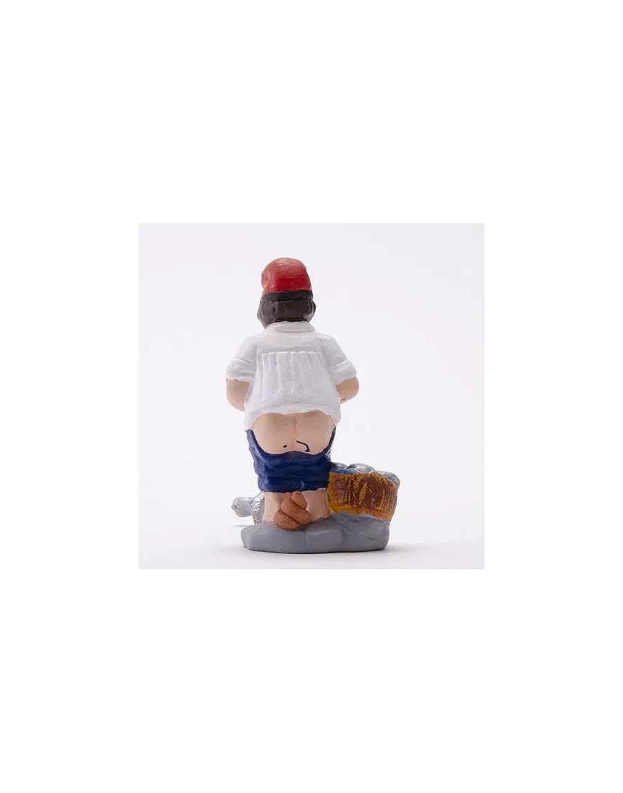 High-Quality Fisherman Caganer Figure - Buy Now