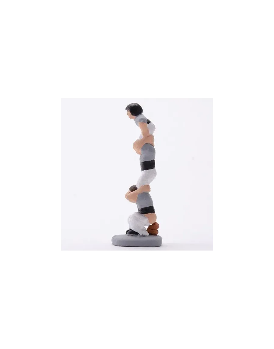 High-Quality Gray Casteller Caganer Figure - Buy Now