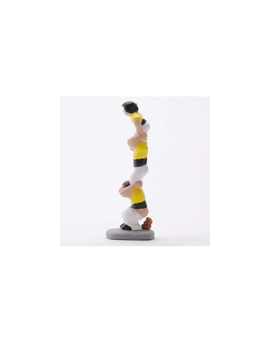 Figura de Caganer Casteller Amarillo de Alta Calidad - Compra Ahora