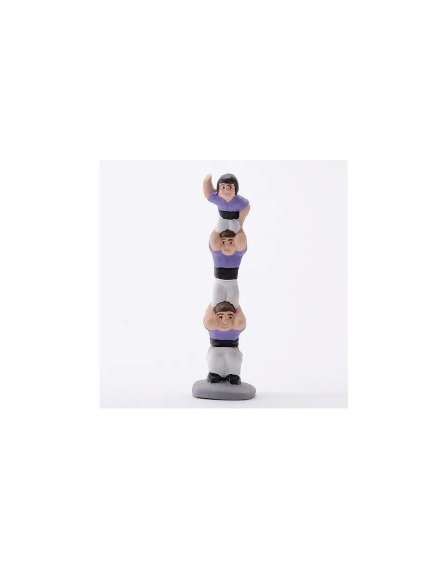 Figura de Caganer Casteller Lila de Alta Calidad - Compra Ahora