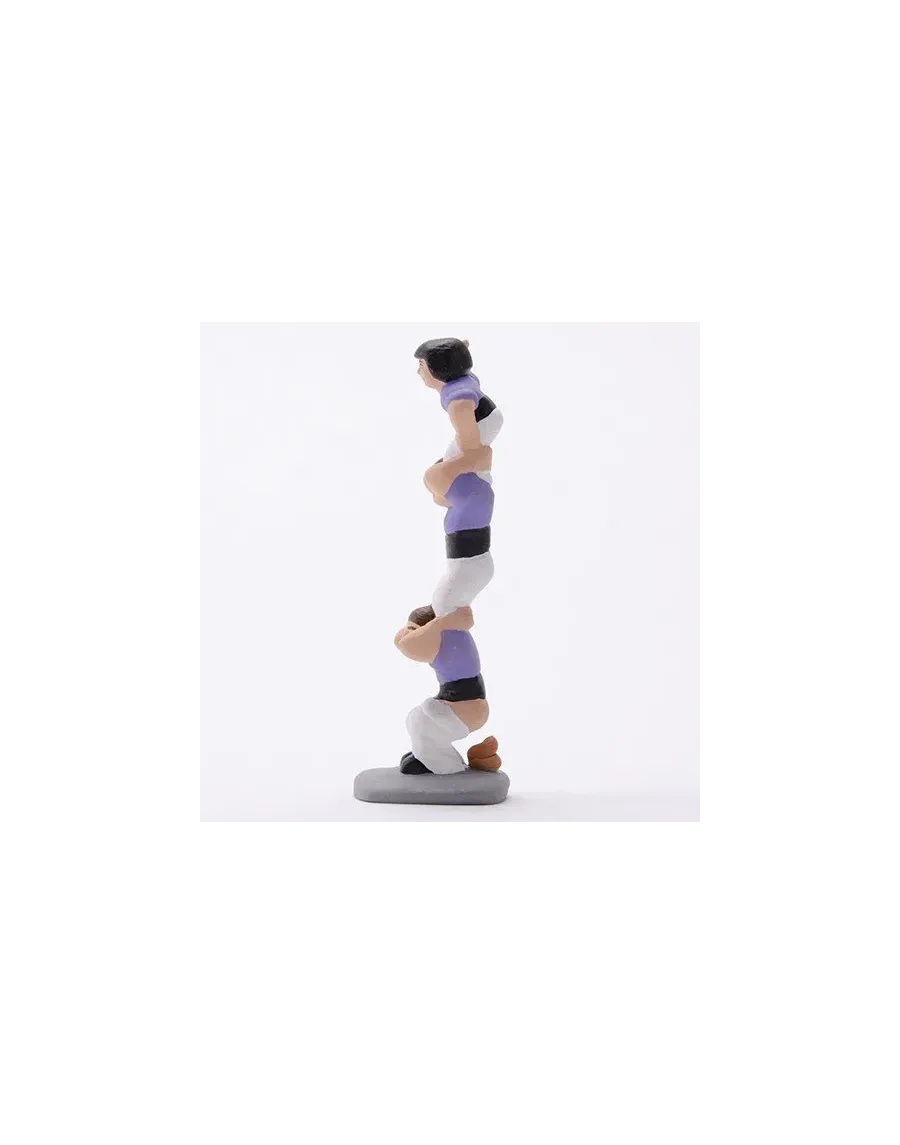 Figura de Caganer Casteller Lila de Alta Calidad - Compra Ahora