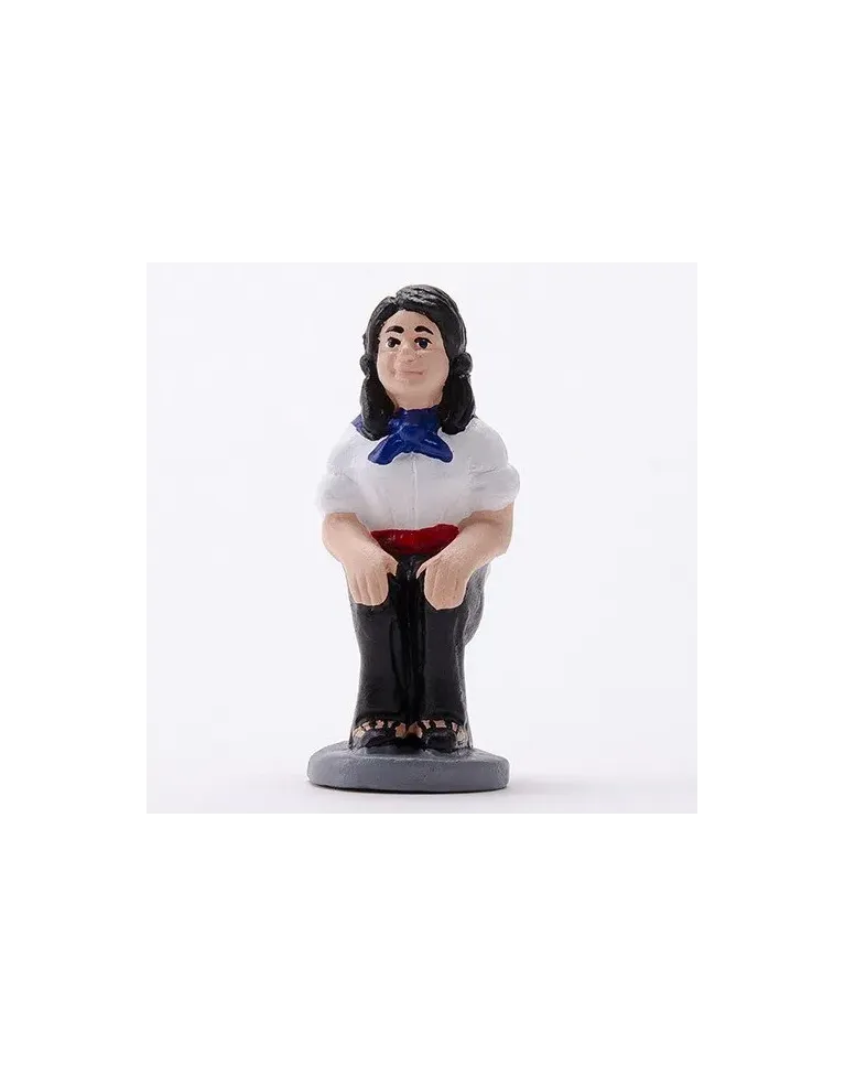 Figura de Caganer Chica Independentista de Alta Calidad - Compra Ahora