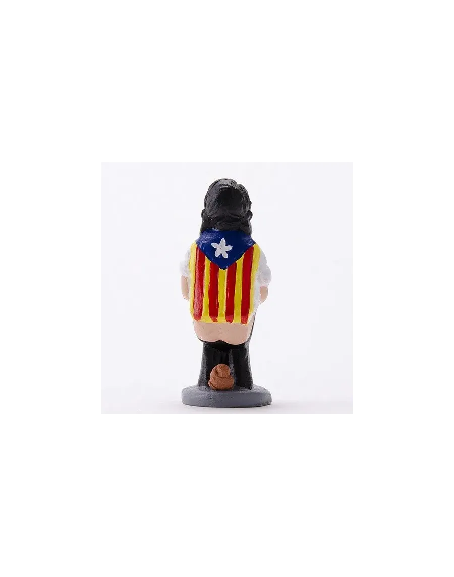 Figurine de Caganer Fille Indépendantiste de Haute Qualité - Achetez Maintenant