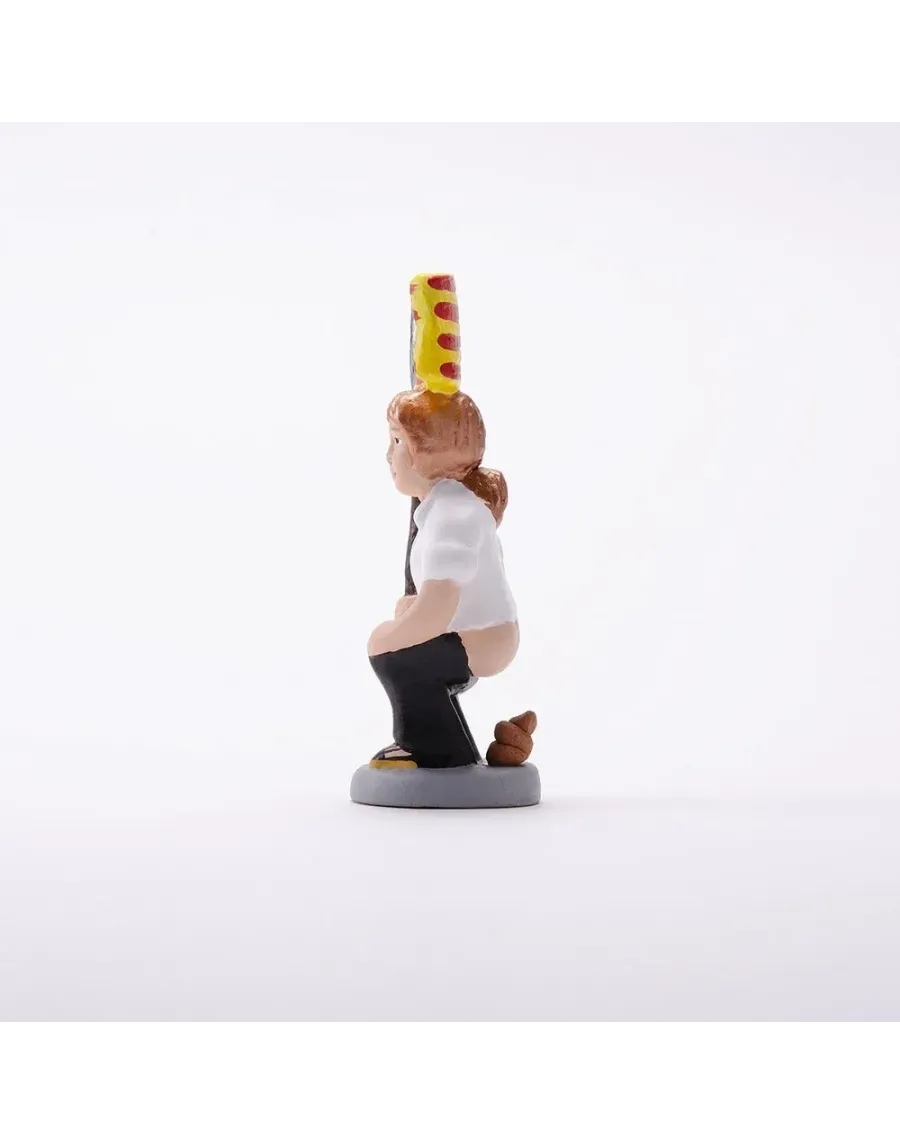 Caganer Independentista Woman Flag