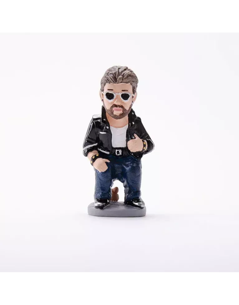 Figurine de Caganer George Michael de Haute Qualité - Achetez Maintenant