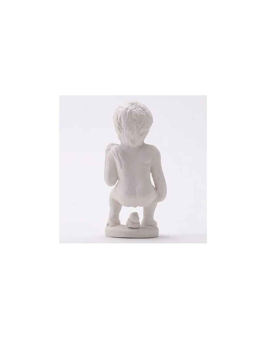 High-Quality Caganer Figure of Michelangelo's David - Buy Now