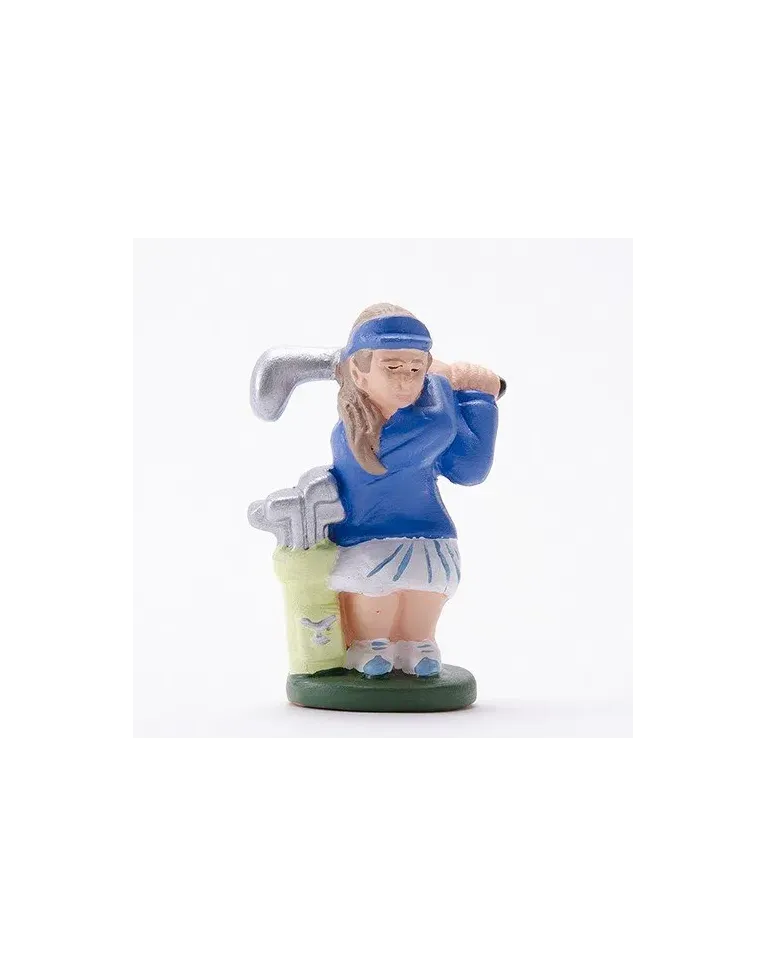 High-Quality Golfer Caganer Figure - Buy Now