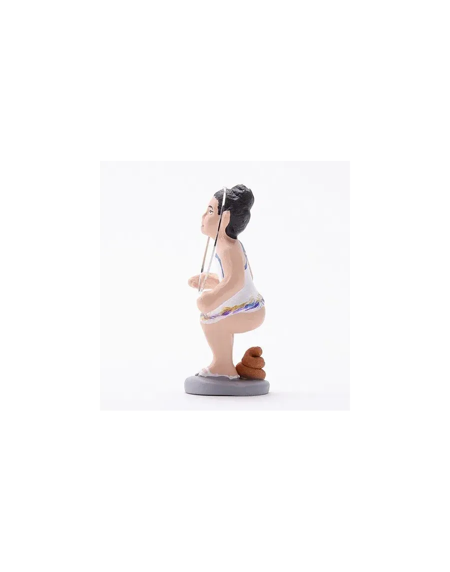 High-Quality Rhythmic Gymnastics Hoop Caganer Figure - Buy Now