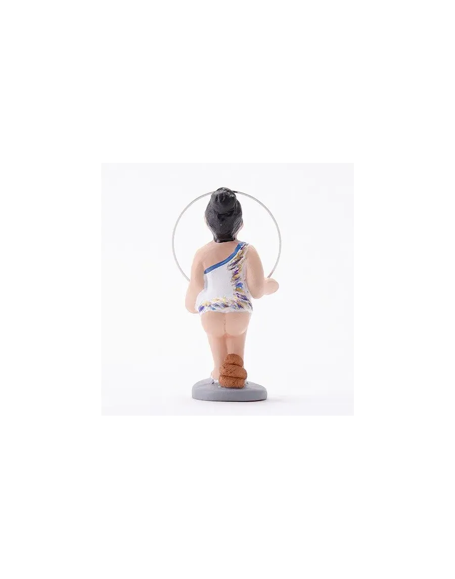 High-Quality Rhythmic Gymnastics Hoop Caganer Figure - Buy Now