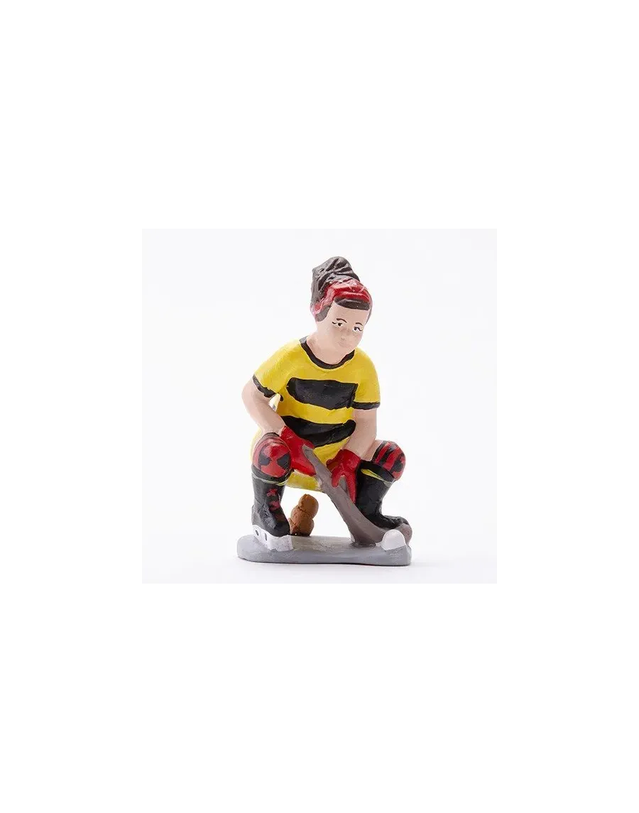 Figura de Caganer Hoquei sobre Rodes d'Alta Qualitat - Compra Ara