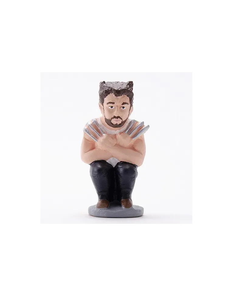 Figura de Caganer Lobezno de Alta Calidad - Compra Ahora